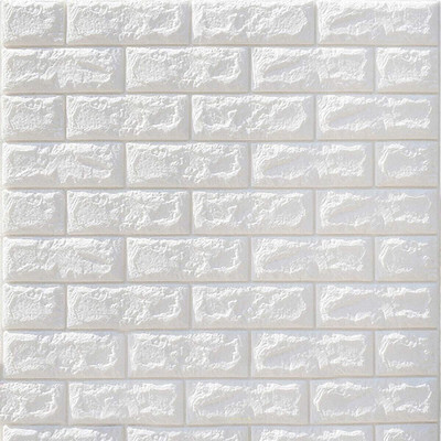 NASULA Vinyl Architecture White Wallpaper(L x W: 79 cm x 70 cm)