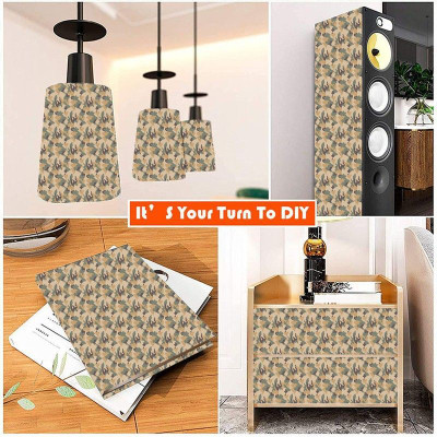 wallpics Vinyl Abstract Multicolor Wallpaper(L x W: 45 cm x 300 cm)