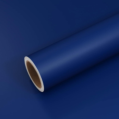 VELLUMTRO Vinyl Abstract Blue Wallpaper(L x W: 30 cm x 157 cm)