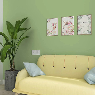 RosaStella 304.8 cm Wall Stickers Trendy Home Decoration Waterproof Wallpaper (304.8 x 45.72 cm) Self Adhesive Sticker(Pack of 3)