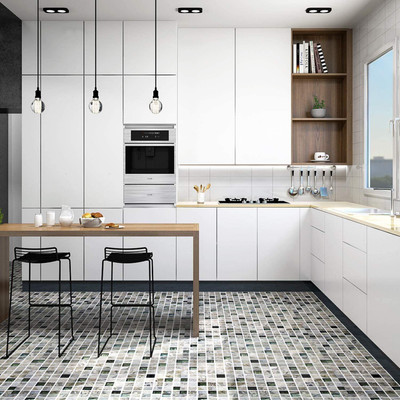 Cottage Crafts Vinyl Classics White Wallpaper(L x W: 30.48 cm x 122 cm)