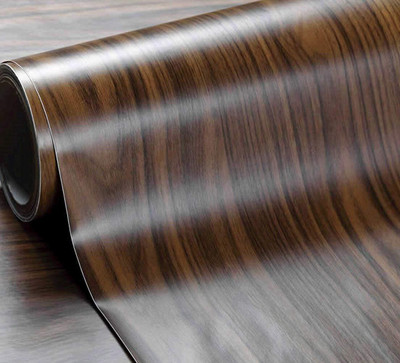 WALLNEST Vinyl Nature Brown Wallpaper(L x W: 60.96 cm x 152.4 cm)