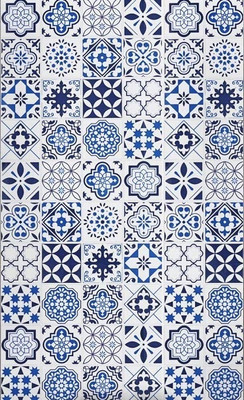 SOJITRA EXPORT Vinyl Abstract Blue Wallpaper(L x W: 200 cm x 45 cm)