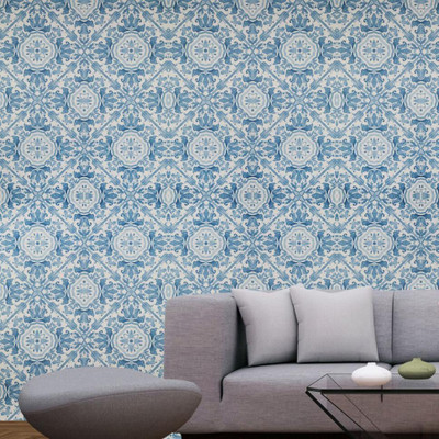 Decorrhouse Vinyl Abstract Multicolor Wallpaper(L x W: 240 cm x 40 cm)