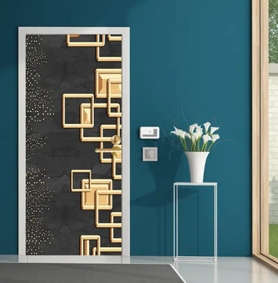 Aadee craft Vinyl Floral & Botanical Multicolor Wallpaper(L x W: 198.12 cm x 76.2 cm)