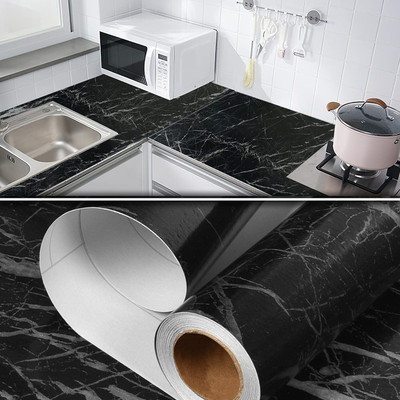 Walper Foils Abstract Black Wallpaper(L x W: 200 cm x 60 cm)