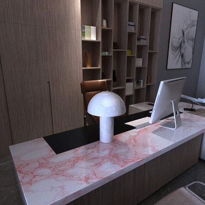 SOJITRA EXPORT Vinyl Abstract Pink Wallpaper(L x W: 200 cm x 60 cm)