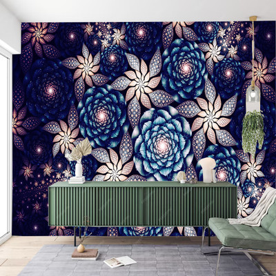 Zedexgraphics Abstract Multicolor Wallpaper(127 cm x 41 cm)
