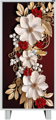 SKPZ Vinyl Decorative Multicolor Wallpaper(L x W: 213 cm x 91 cm)