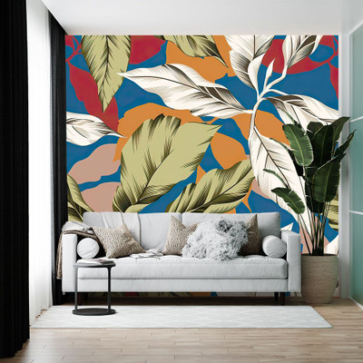 wallpics Vinyl Abstract Multicolor Wallpaper(L x W: 200 cm x 35 cm)