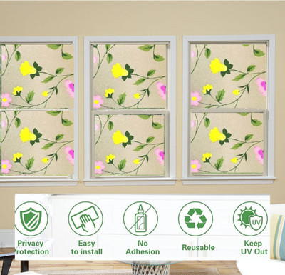 Cottage Crafts Vinyl Nature Yellow Wallpaper(L x W: 60.96 cm x 335.28 cm)