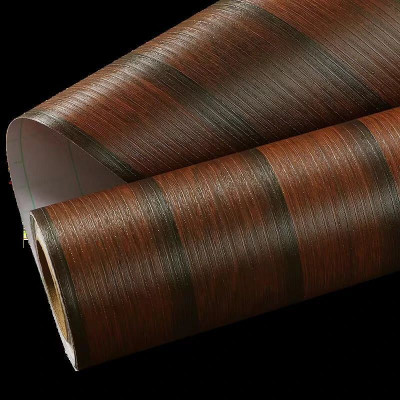 KAAF Vinyl Classics Black, Brown Wallpaper(L x W: 1000 cm x 45 cm)