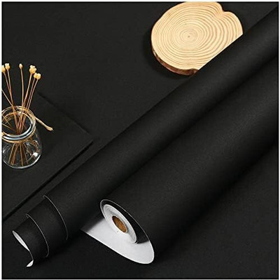 SRGE Vinyl Classics Black Wallpaper(L x W: 121.92 cm x 60.96 cm)