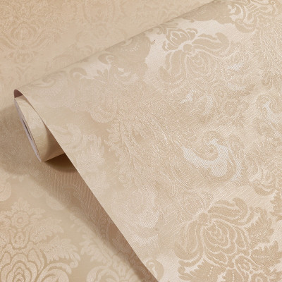 Tlismi Vinyl Decorative Beige Wallpaper(L x W: 300 cm x 45 cm)