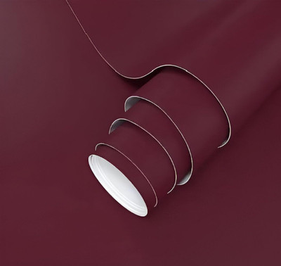 VELLUMTRO Vinyl Abstract Maroon Wallpaper(L x W: 60 cm x 121 cm)