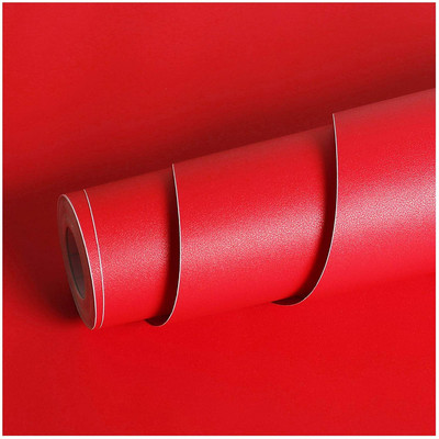 Flipkart SmartBuy Vinyl Abstract Red Wallpaper(L x W: 45 cm x 500 cm)