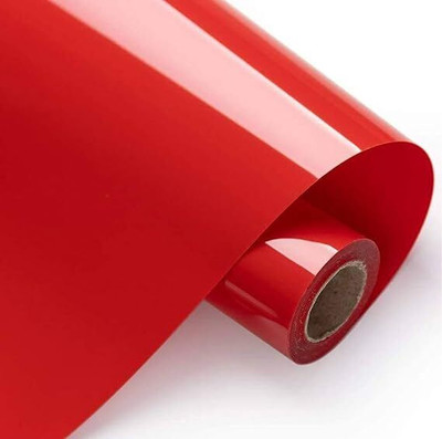 Kids Smile Vinyl Decorative Red Wallpaper(L x W: 60 cm x 254 cm)