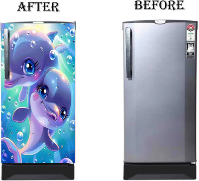 texoro Vinyl Decorative Multicolor Wallpaper(L x W: 124 cm x 60 cm)