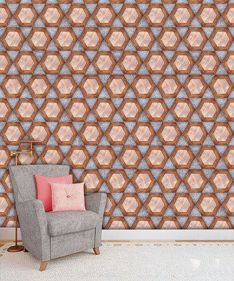Creative Print Solution Abstract Multicolor Wallpaper(244 cm x 41 cm)