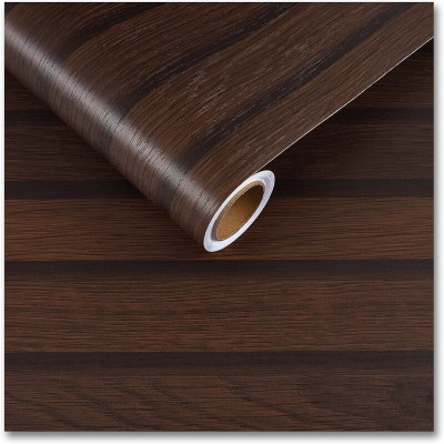 Vera Casa Vinyl Abstract Brown Wallpaper(L x W: 250 cm x 45 cm)