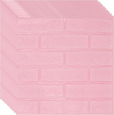 Diseno Abstract Pink Wallpaper(38.5 cm x 35 cm, Pack of 30)