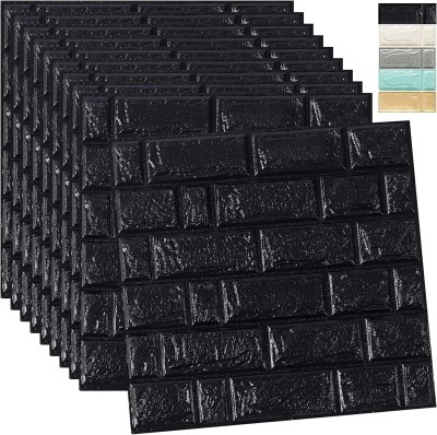 peijinsart Decorative Black Wallpaper(70 cm x 77 cm, Pack of 2)