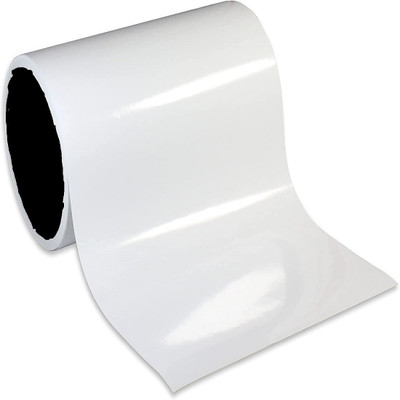 FEELPZONE Abstract White Wallpaper(203.2 cm x 38.1 cm)