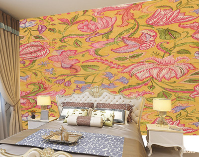 Zedexgraphics Vinyl Abstract Multicolor Wallpaper(L x W: 228 cm x 40 cm)