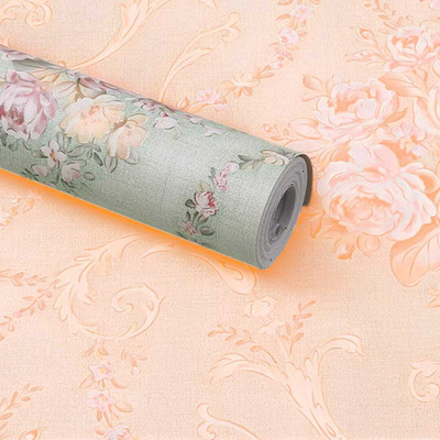 Walltitude Vinyl Abstract Green Wallpaper(L x W: 601 cm x 40.6 cm)