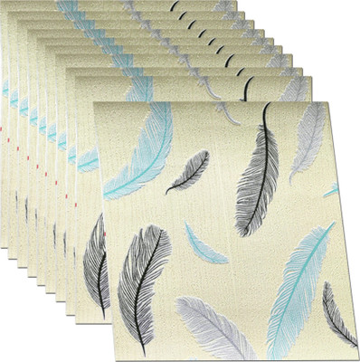 Tlismi Vinyl Decorative Pink Wallpaper(L x W: 70 cm x 70 cm)