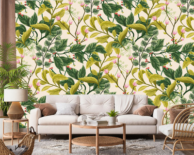 Creative Print Solution Abstract Multicolor Wallpaper(244 cm x 41 cm)