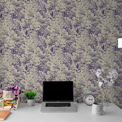 doodad Floral & Botanical Multicolor Wallpaper(500 cm x 45 cm)