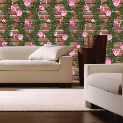 JAAMSO ROYALS Vinyl Decorative Multicolor Wallpaper(L x W: 100 cm x 45 cm)