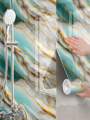Floppy 200 cm Waterproof & Self Adhesive Wall Sticker For Kitchen Self Adhesive Sticker(Pack of 1)
