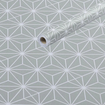 Guru Production Vinyl Abstract Multicolor Wallpaper(L x W: 200 cm x 40 cm, Pack of 2)