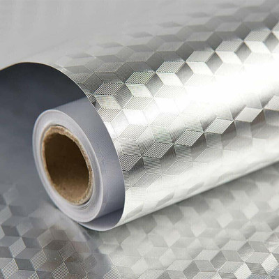 La Mejilla Classics Silver Wallpaper(200 cm x 61 cm)