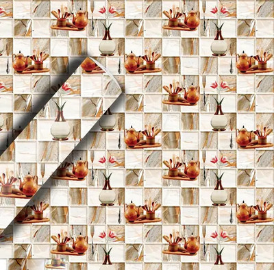 SDM Abstract Multicolor Wallpaper(72 cm x 40 cm)
