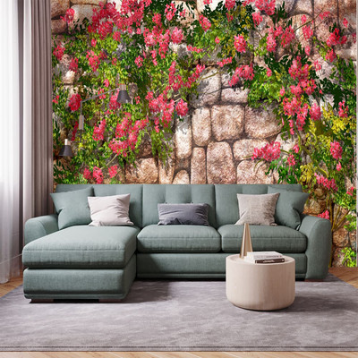 Crative Design Abstract Multicolor Wallpaper(127 cm x 40 cm)