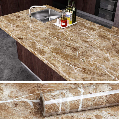 REVASTSKY Paper Decorative Brown Wallpaper(L x W: 200 cm x 60 cm)