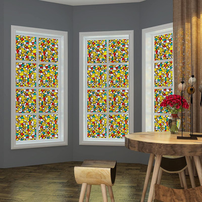 WallVibe Vinyl Classics Multicolor Wallpaper(L x W: 30.48 cm x 203.2 cm)