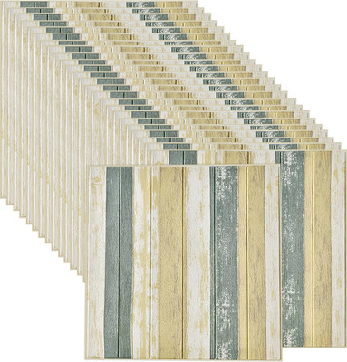 BDM Vinyl Abstract Brown Wallpaper(L x W: 70 cm x 77 cm)