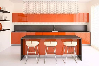 zeepzone Vinyl Classics Orange Wallpaper(L x W: 152.4 cm x 30.48 cm)
