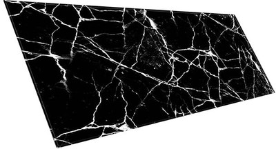Aksharent Vinyl Abstract Black Wallpaper(L x W: 60 cm x 30 cm)