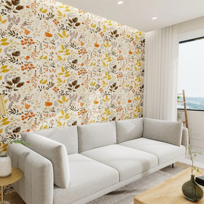 CRIMSON DECORS Decorative Multicolor Wallpaper(200 cm x 45 cm)