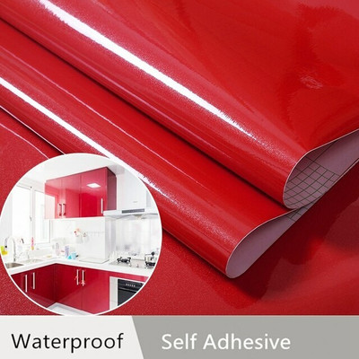 SUPERFAB Abstract Red Wallpaper(60 cm x 137.16 cm)
