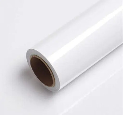 SUPERFAB Decorative White Wallpaper(139.7 cm x 60 cm)