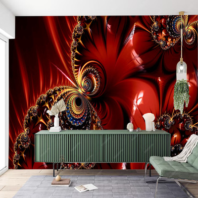 Zedexgraphics Abstract Multicolor Wallpaper(244 cm x 41 cm)