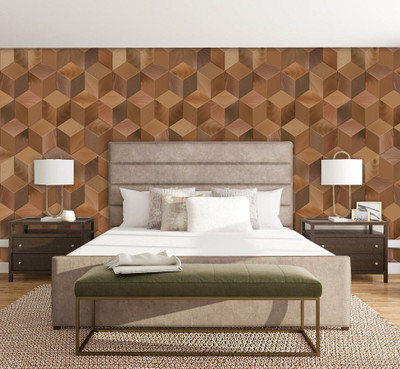 Creative Print Solution Abstract Multicolor Wallpaper(244 cm x 41 cm)