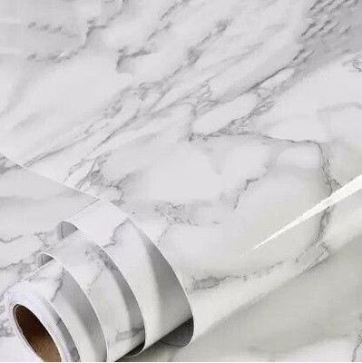 Uratech Vinyl Abstract White Wallpaper(L x W: 500 cm x 45 cm)