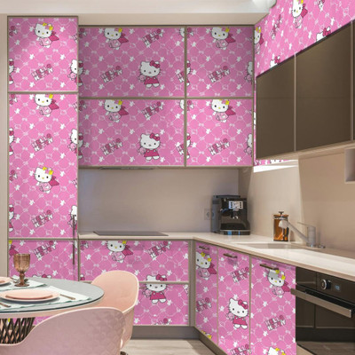 Yancorp Vinyl Decorative Multicolor Wallpaper(L x W: 200 cm x 60 cm)